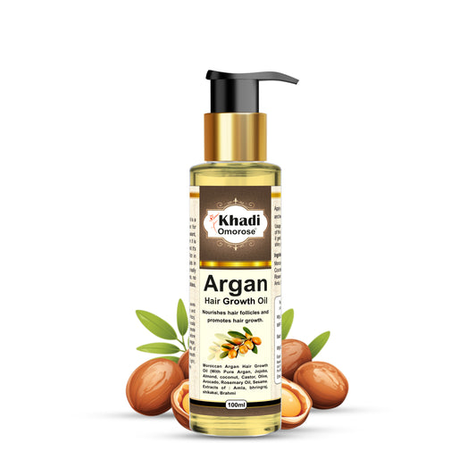 Khadi Argan Hair Oil for Hair Growth & Repair – 100ml