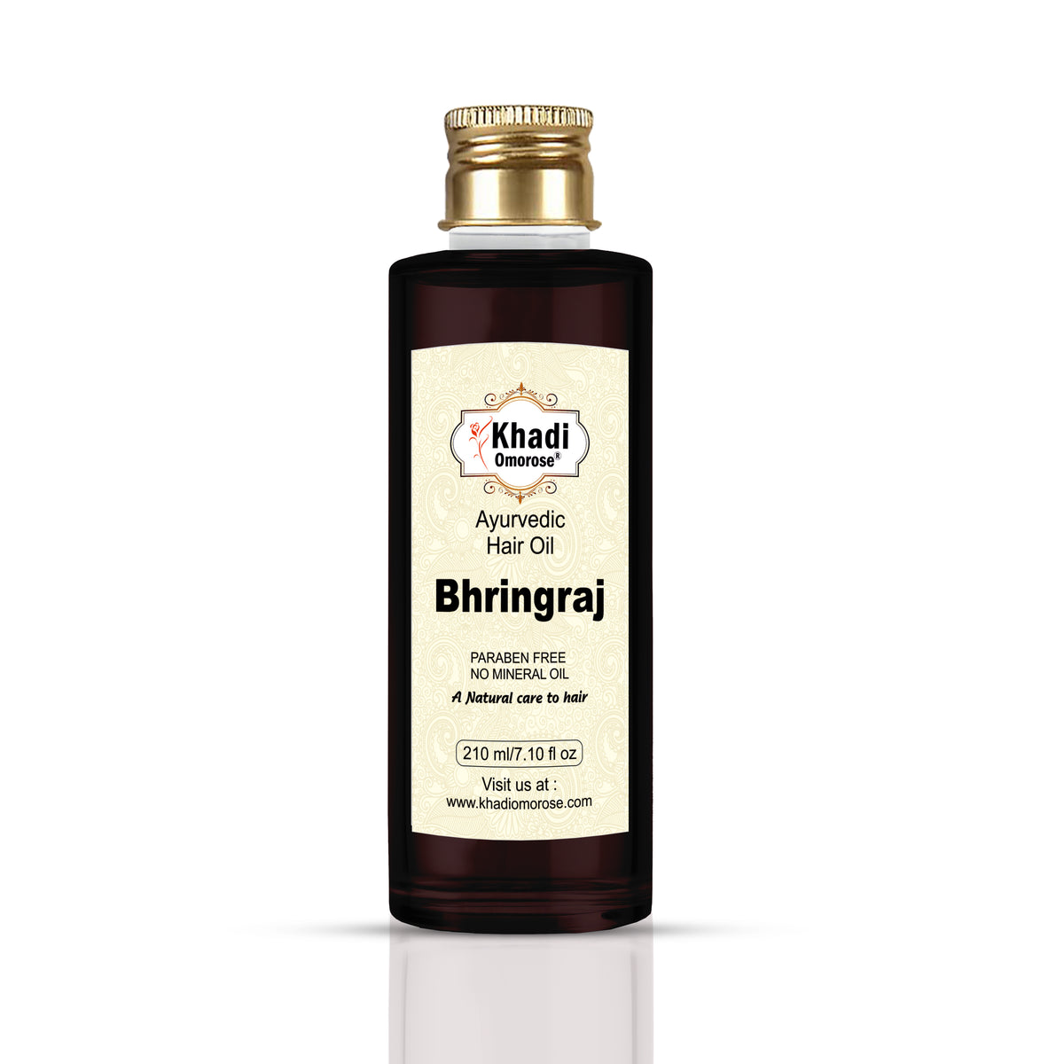 Khadi Ayurvedic Bhringraj Hair Oil – For Hair Strength & Scalp Wellness