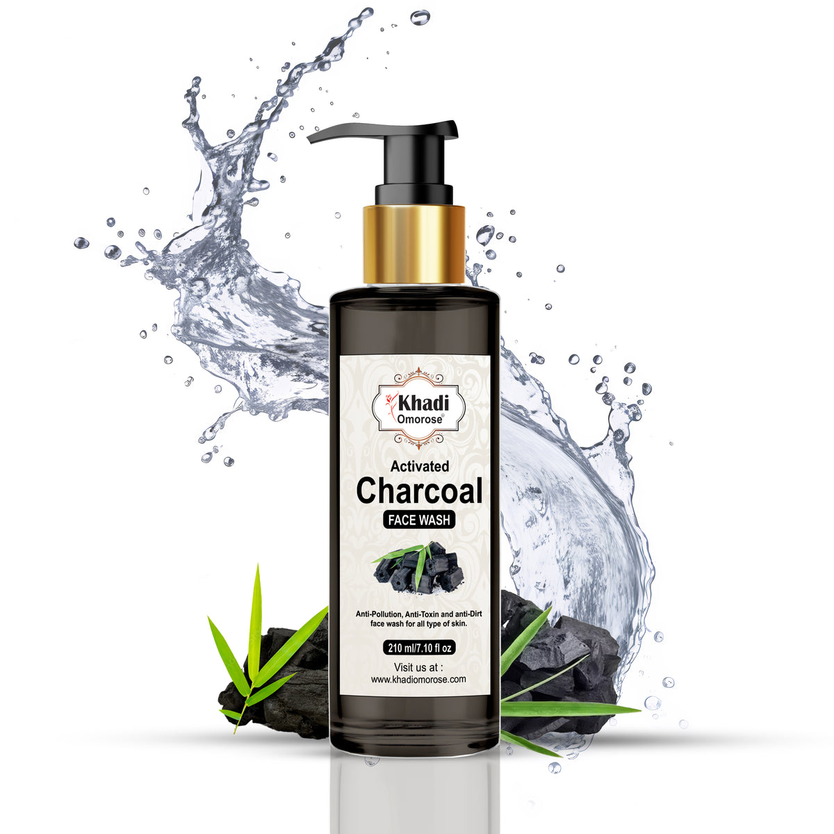 Khadi Omorose Charcoal Face Wash – 200ml