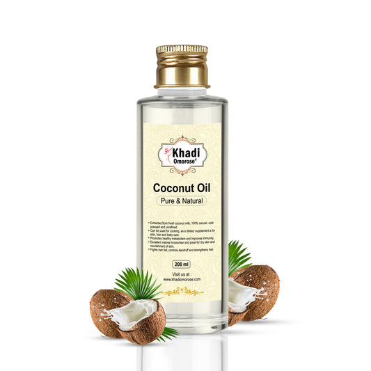 Khadi Omorose Coconut oil (Pure & Coldpressed)- 200ml.
