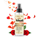 Khadi Omorose Rose Water Liquid 120 ml, Natural & Steam Distilled