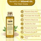 Khadi Omorose Sesame Carrier Oil (Pure & Coldpressed) -210 ml.