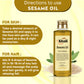 Khadi Omorose Sesame Carrier Oil (Pure & Coldpressed) -210 ml.