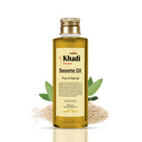 Khadi Omorose Sesame Carrier Oil (Pure & Coldpressed) -210 ml.